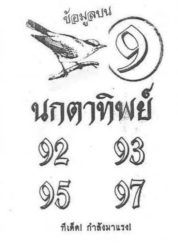 หวยนกตาทิพย์ หวยนกตาทิพย์ หวยนกตาทิพย์